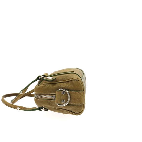 MIU MIU Shoulder Bag in Green Leather - Picture 11 of 12